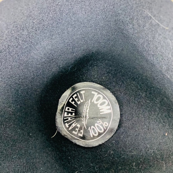 Sima Int USA Brown Fedora XL Wool Feather Felt Excellent Condition - Picture 9 of 12